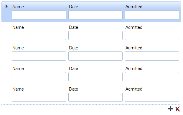 All Rows setting.